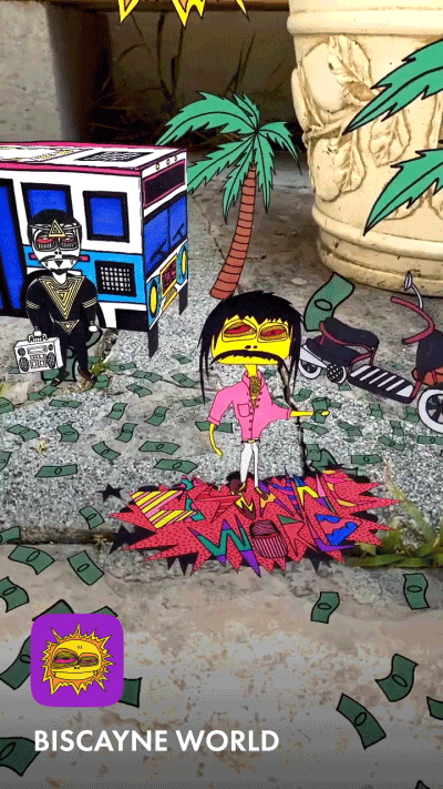 Ahol Sniffs Glue Biscayne World filter