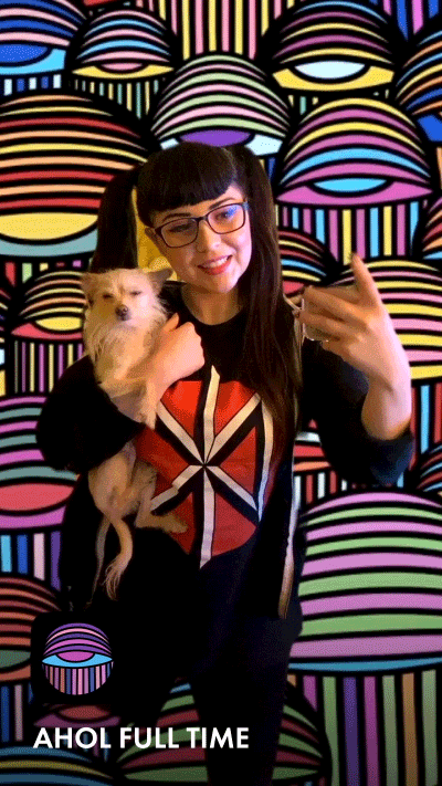 Ahol Sniffs Glue Fulltime Instagram filter